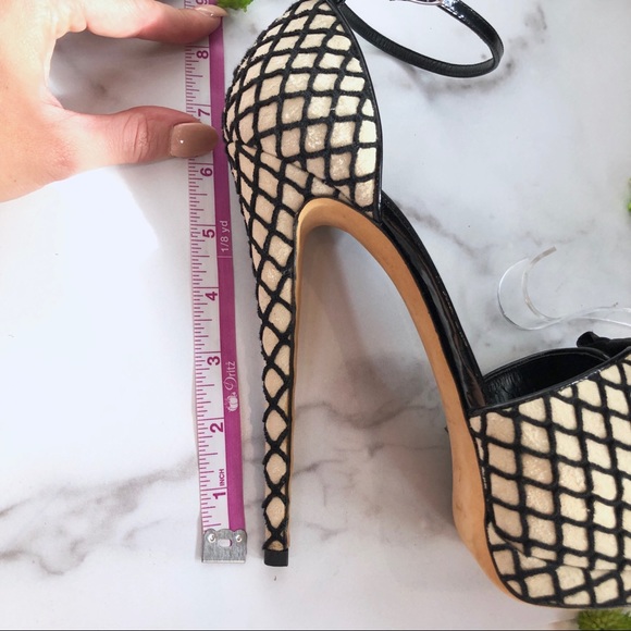 Giuseppe Zanotti Alicia Peep Toe Heels, Size 39 - Picture 6 of 8